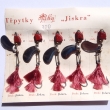 *LEDVINKA s ol�vkem, druh 320, velikost l�i�ky 22 mm. Niklovan�. Nesignov�no. Origin�ln� balen� na kart� (p�v. ur�eno k adjustaci t�pytek Jiskra).