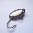BE�VA, druh 1000/4, velikost l�i�ky 28 mm, v�ha 3,02 g. Montovan� s jednoh��kem. Niklovan�.