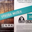 Katalog um�l�ch mu�ek RYNA, vyv�en�ch do zahrani�� p�es Pragoexport Praha. Origin�ln� cedulka z v�roby um�l�ch mu�ek ve II. pat�e!